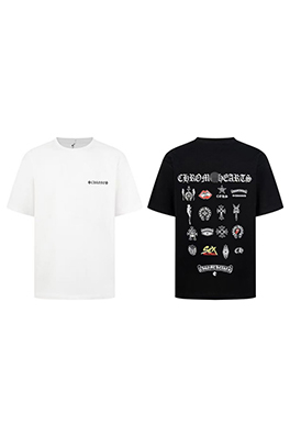 クロムハーツ シンプルなのに高見えする半袖Tシャツ
