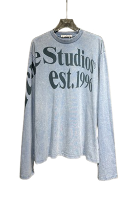 アクネ ストゥディオ ズ メンズ レディース 長袖 Tシャツ
