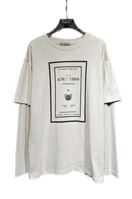アクネ ストゥディオ ズ  メンズ レディース 長袖 Tシャツ