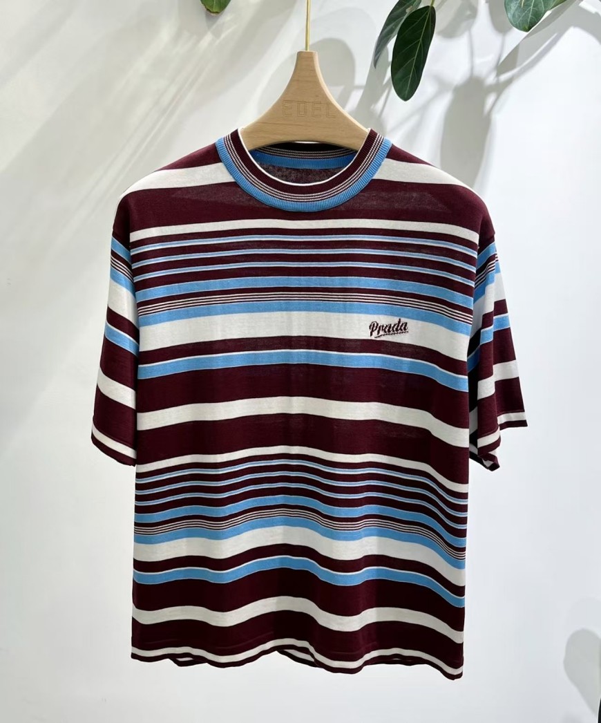 プラダスーパーコピーレディース　ニット 半袖Tシャツ