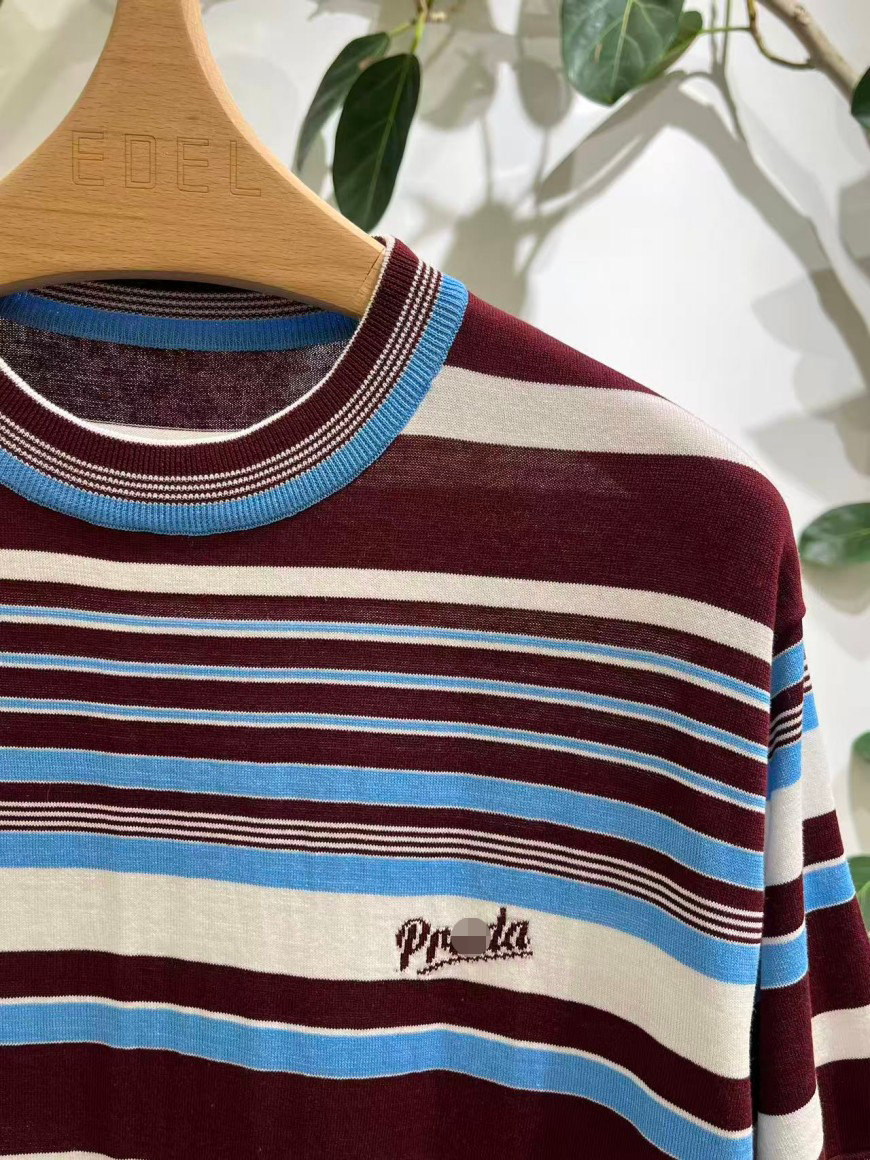 プラダスーパーコピーレディース　ニット 半袖Tシャツ