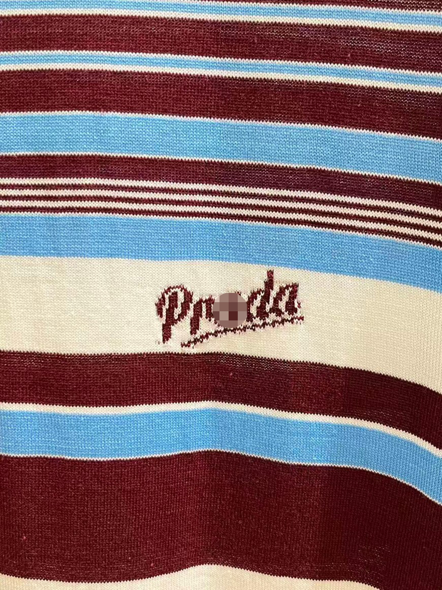 プラダスーパーコピーレディース　ニット 半袖Tシャツ