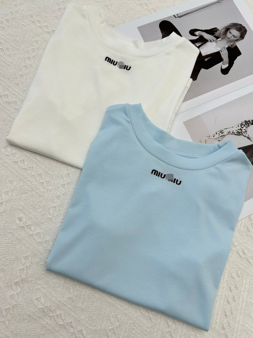 ミュウミュウスーパーコピーレディース 半袖Tシャツ