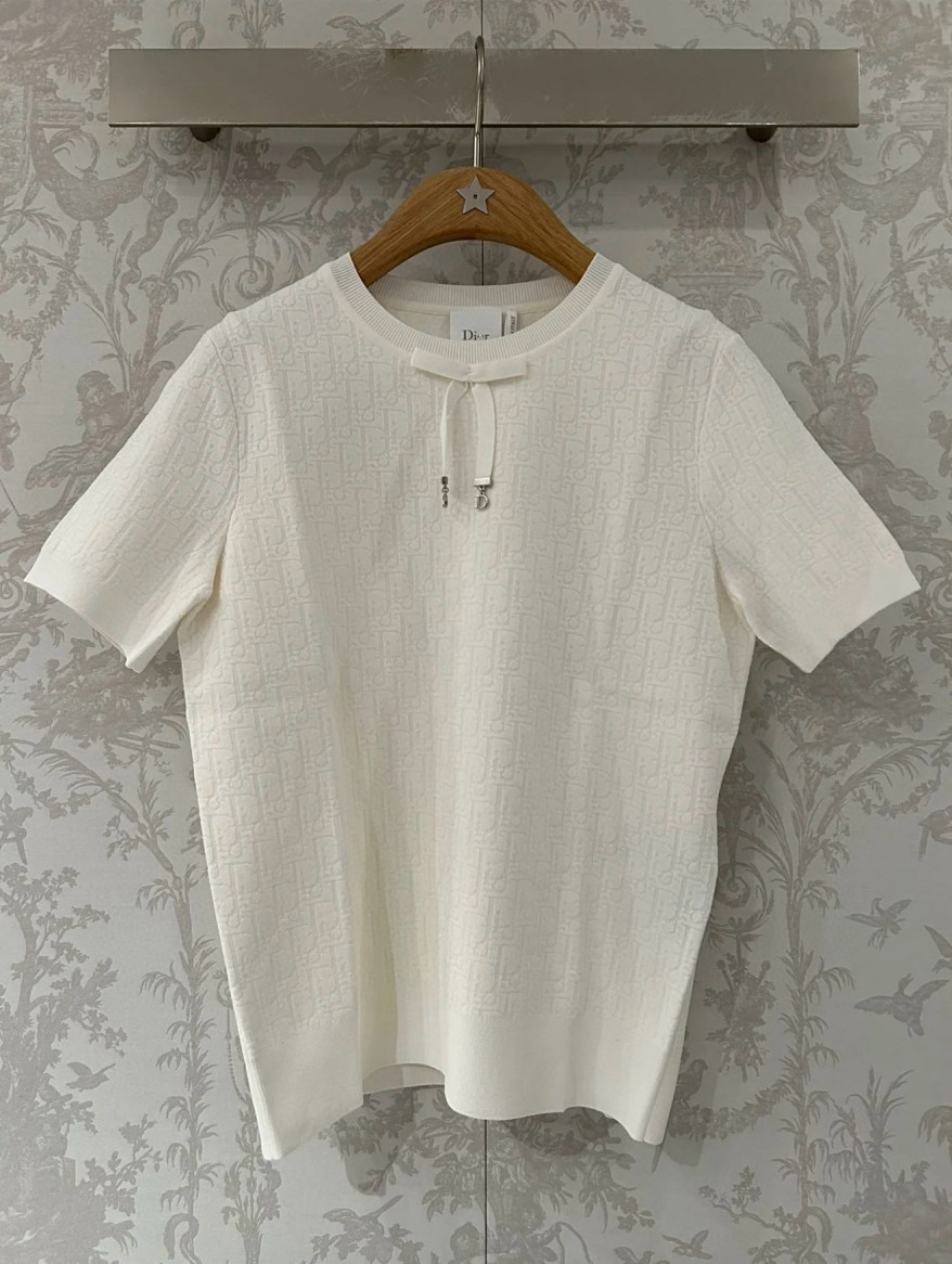 ディオールスーパーコピーレディース　ニット 半袖Tシャツ