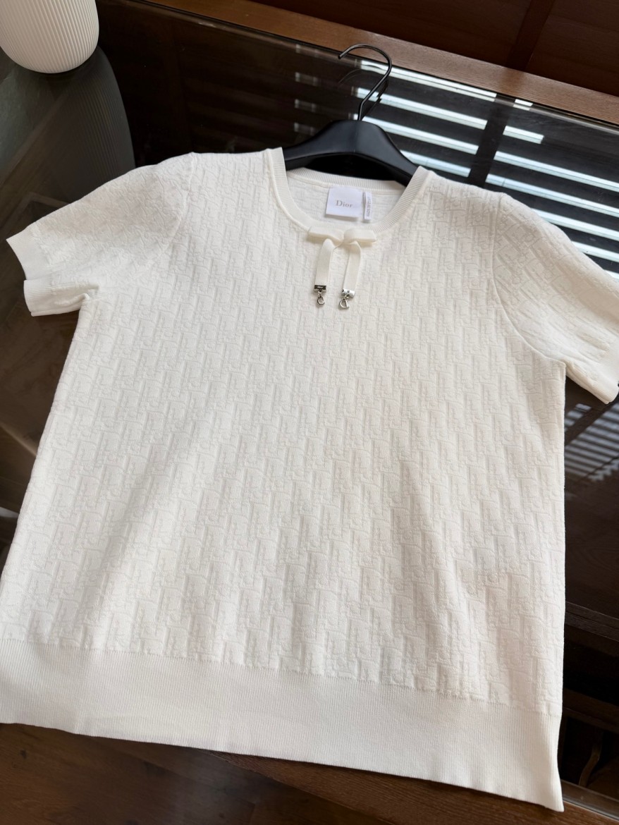 ディオールスーパーコピーレディース　ニット 半袖Tシャツ