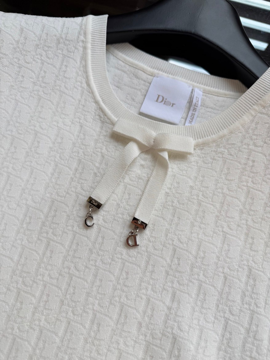 ディオールスーパーコピーレディース　ニット 半袖Tシャツ