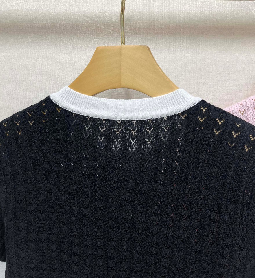 シャネルコピー レディース　ニット 半袖Tシャツ