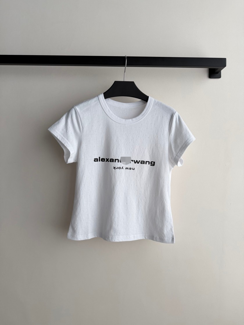 アレキサンダーワンレディース 半袖Tシャツ