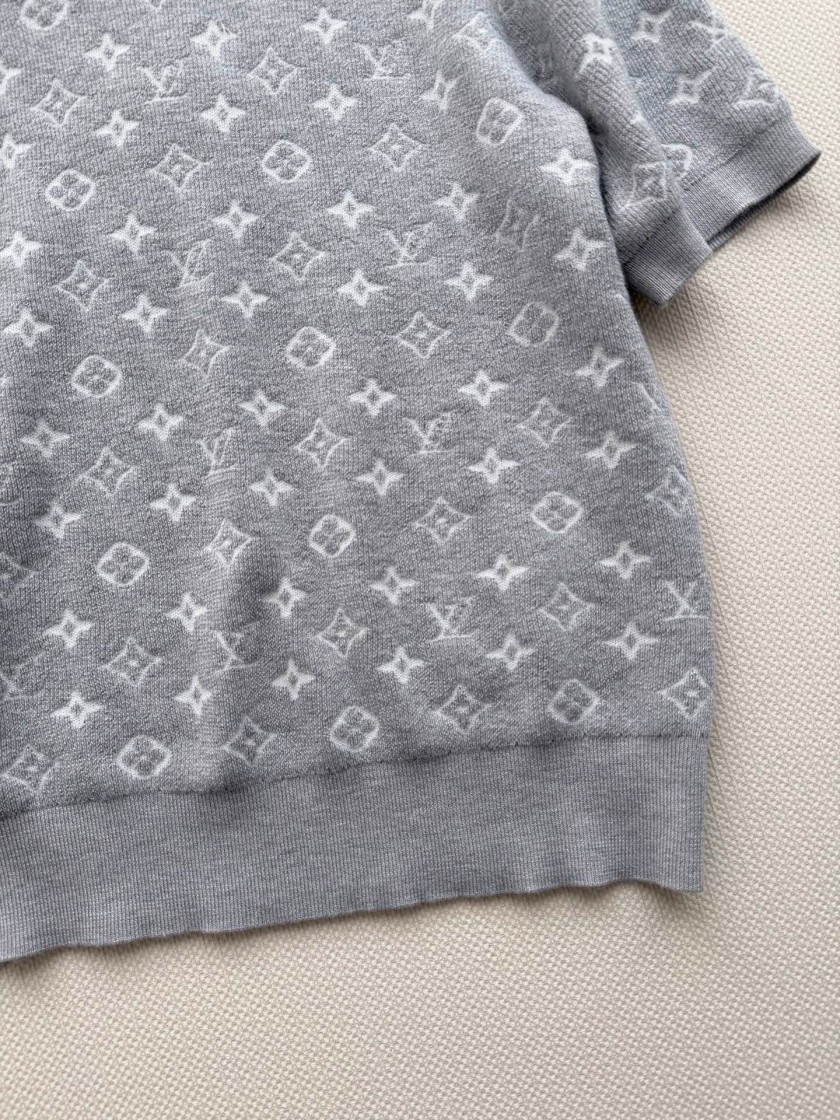 ルイヴィトンスーパーコピー レディース　ニット 半袖Tシャツ