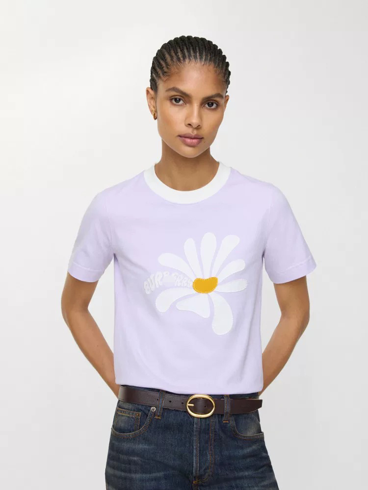 バーバリーレディース 半袖Tシャツ