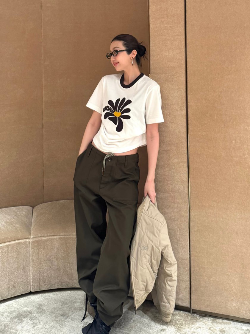 バーバリーレディース 半袖Tシャツ