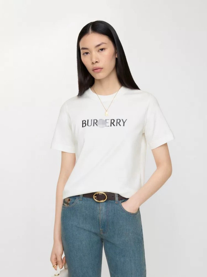 バーバリー レディース 半袖Tシャツ