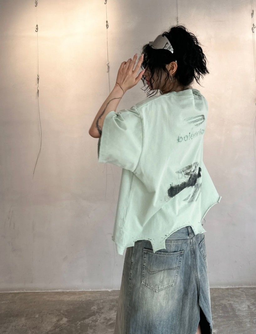 バレンシアガ レディース 半袖Tシャツ