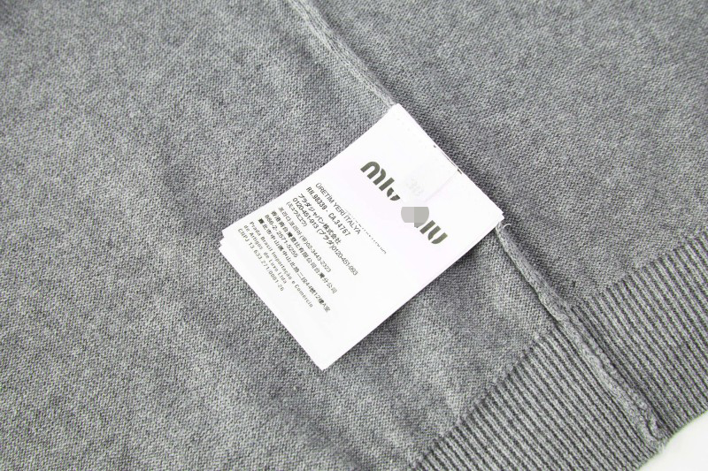 ミュウミュウ レディース　ニット 半袖Tシャツ
