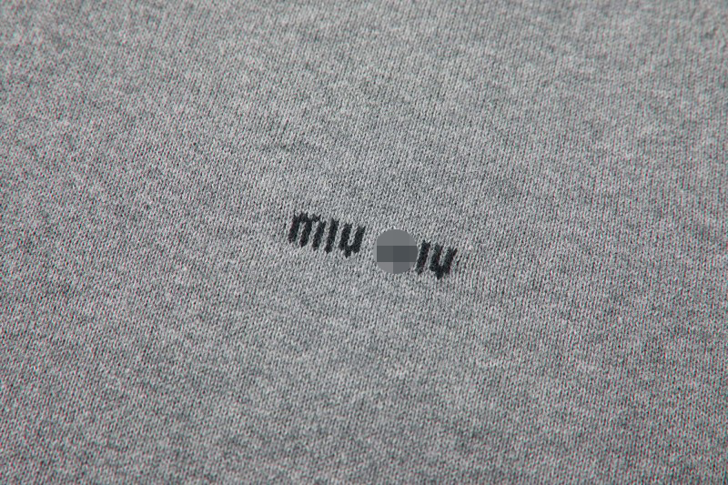 ミュウミュウ レディース　ニット 半袖Tシャツ