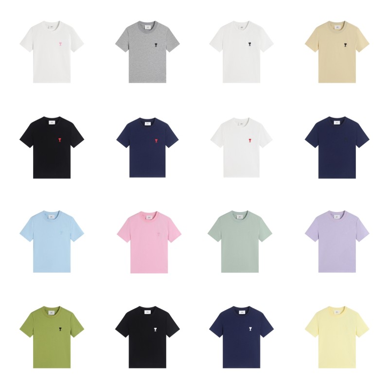 アミ レディース 半袖Tシャツ