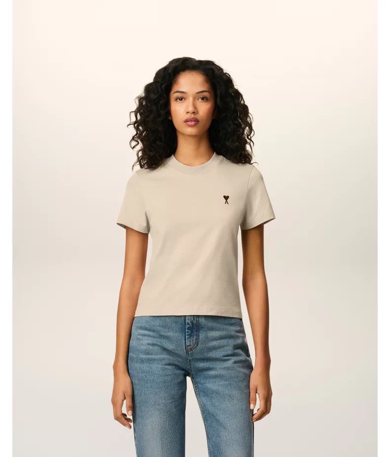アミ レディース 半袖Tシャツ