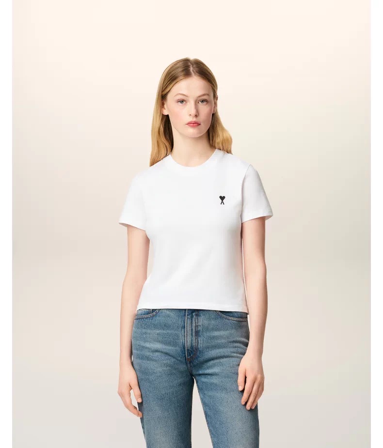 アミ レディース 半袖Tシャツ