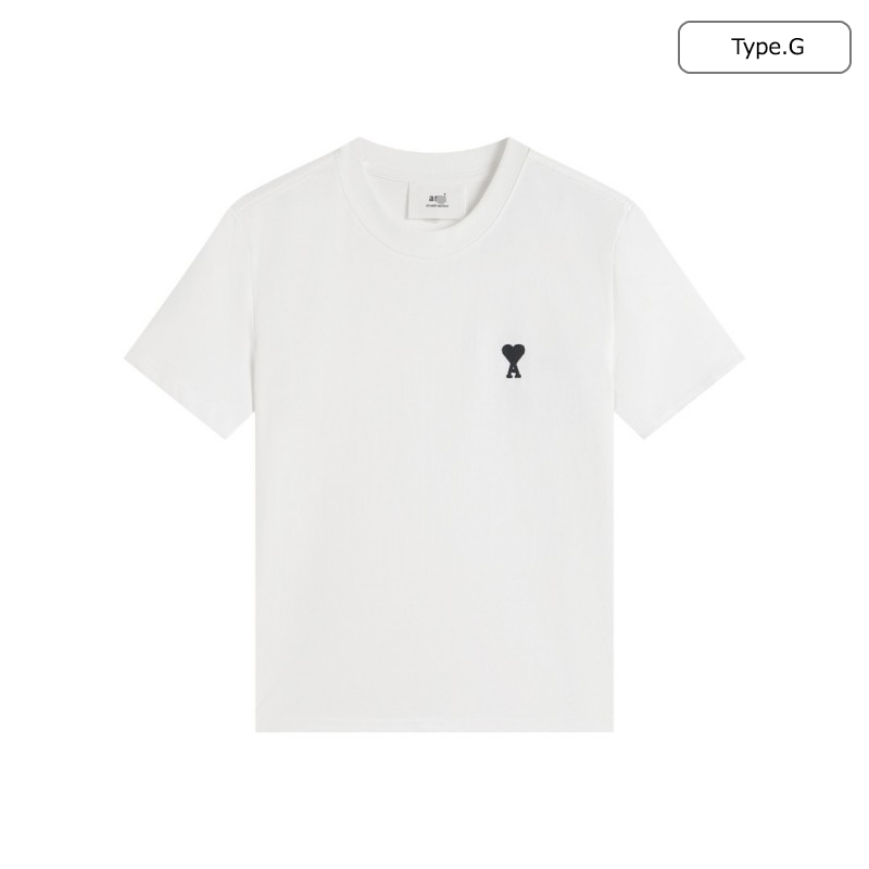 アミ レディース 半袖Tシャツ