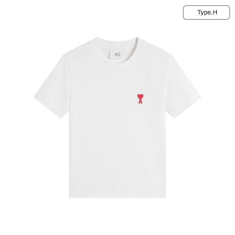 アミ レディース 半袖Tシャツ