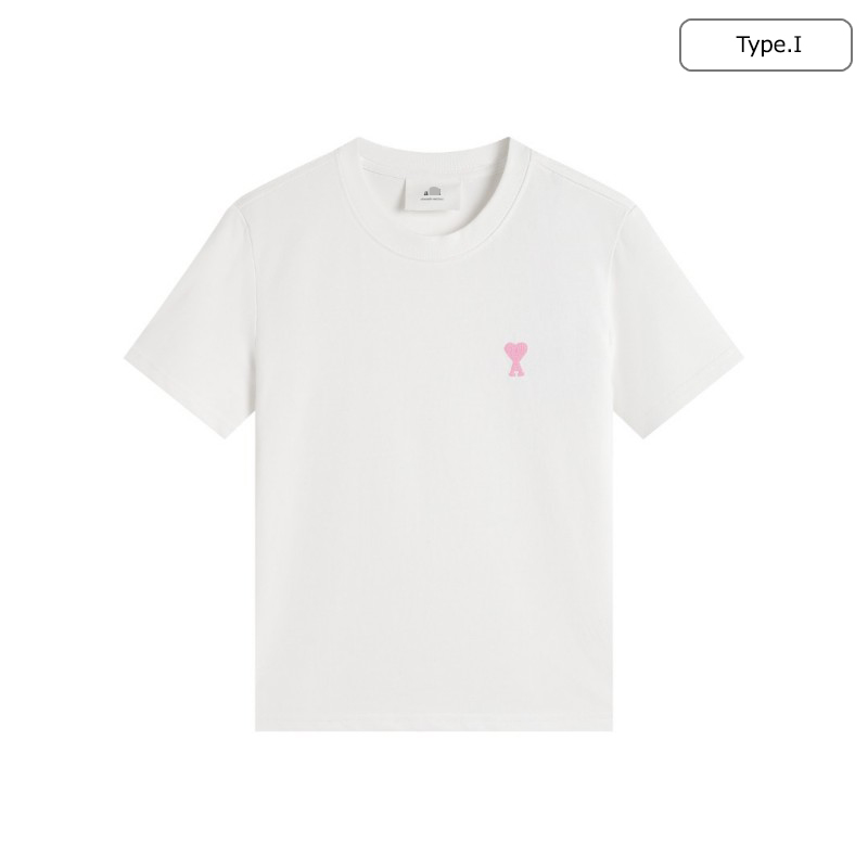 アミ レディース 半袖Tシャツ