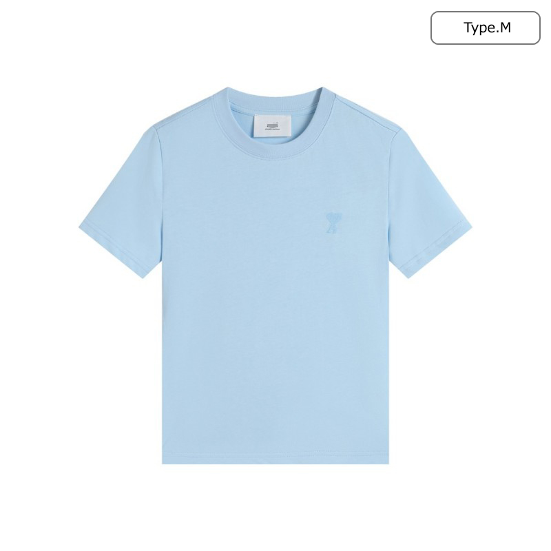 アミ レディース 半袖Tシャツ
