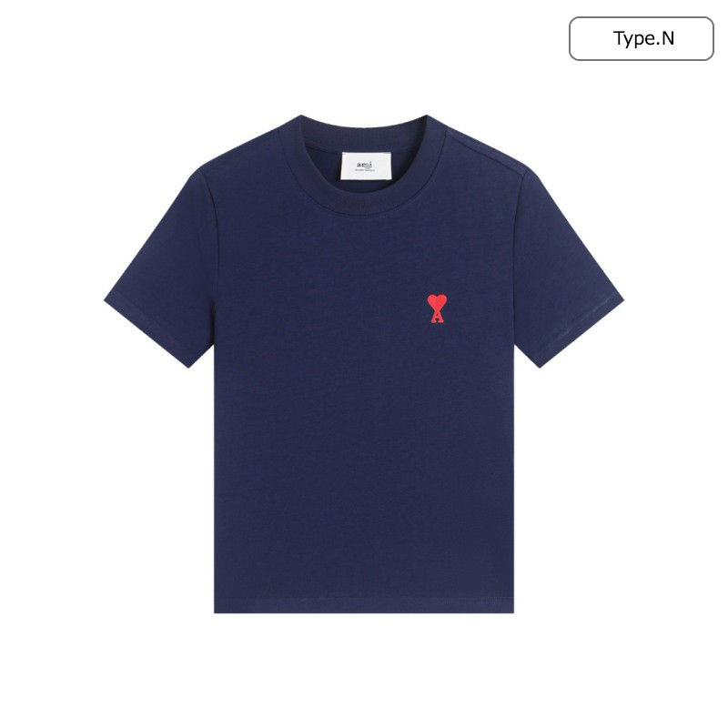 アミ レディース 半袖Tシャツ