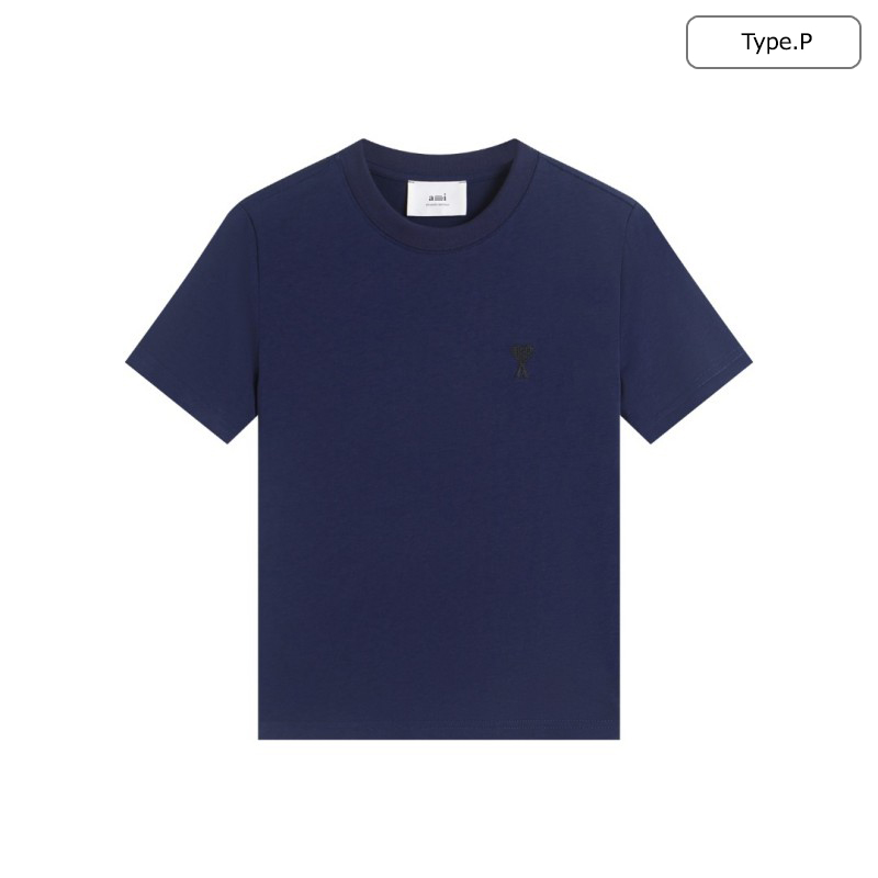 アミ レディース 半袖Tシャツ