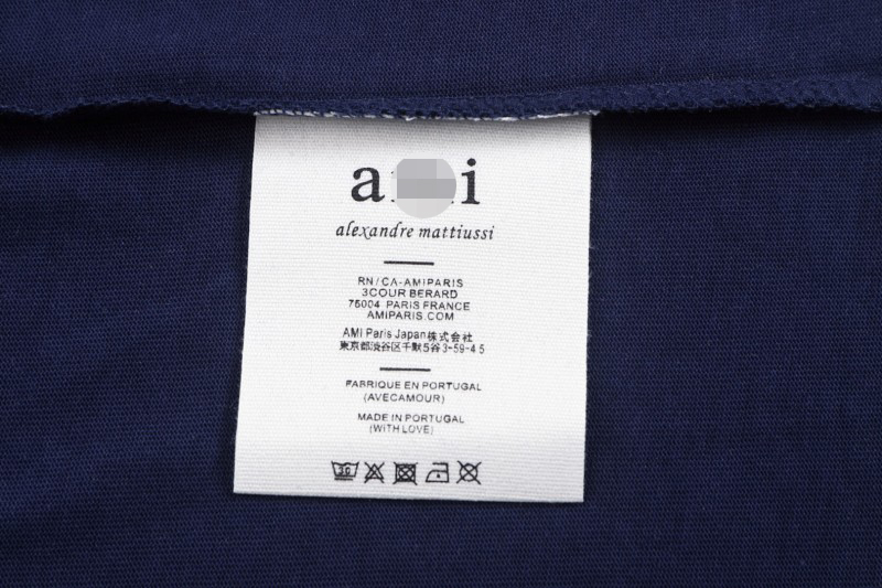 アミ レディース 半袖Tシャツ
