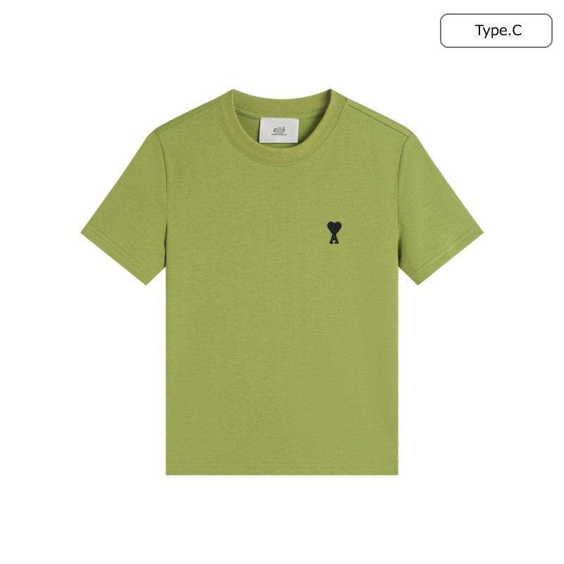 アミ レディース 半袖Tシャツ
