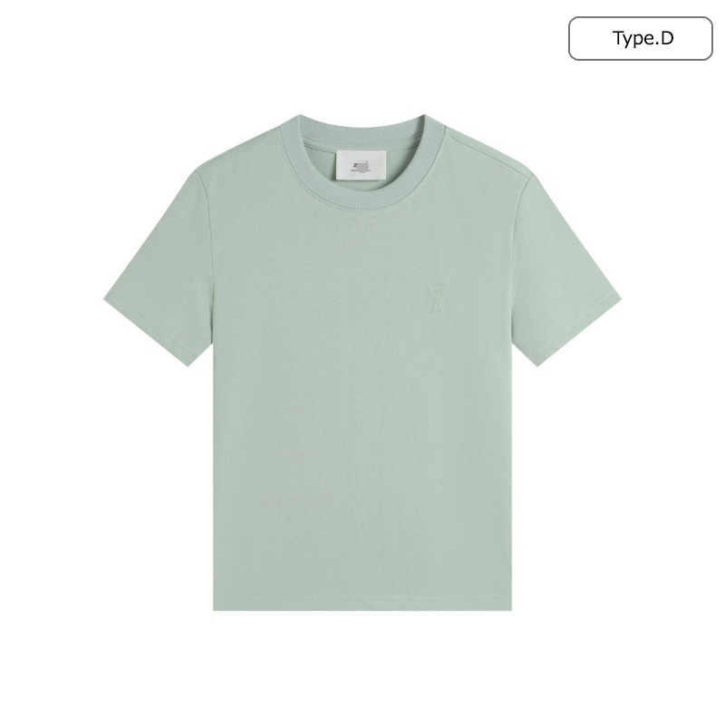 アミ レディース 半袖Tシャツ