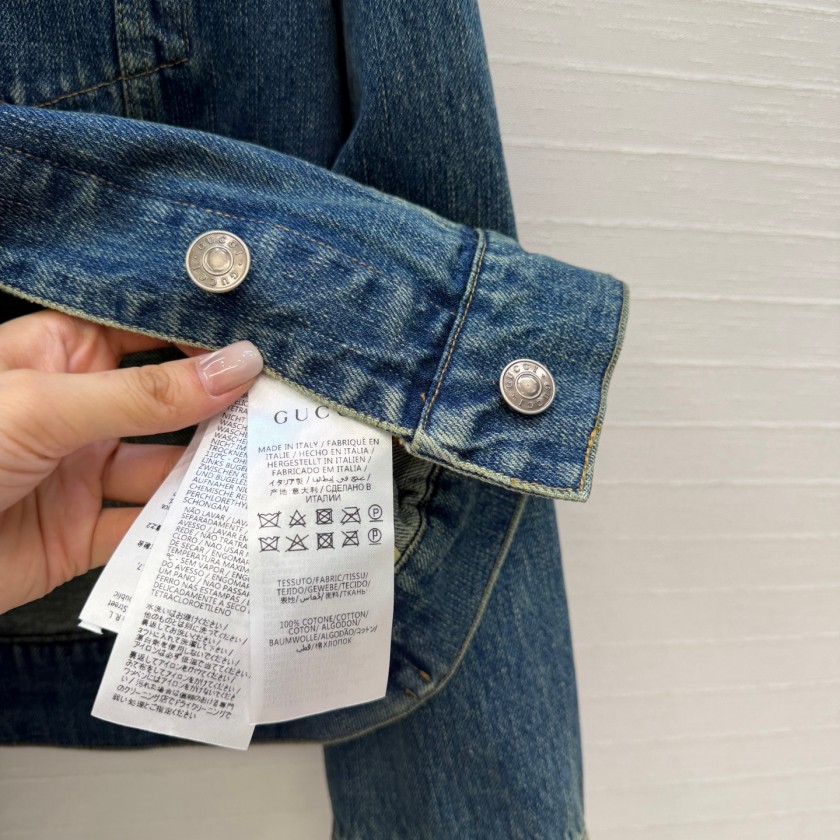 グッチレディース Gジャン　デニムジャケット