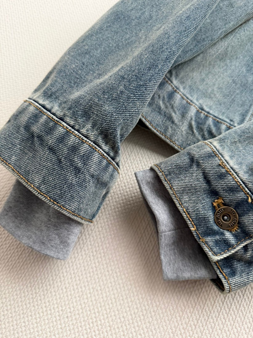 ミュウミュウレディース Gジャン　デニムジャケット