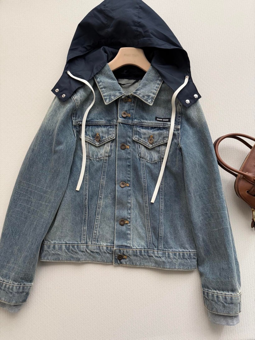 ミュウミュウレディース Gジャン　デニムジャケット