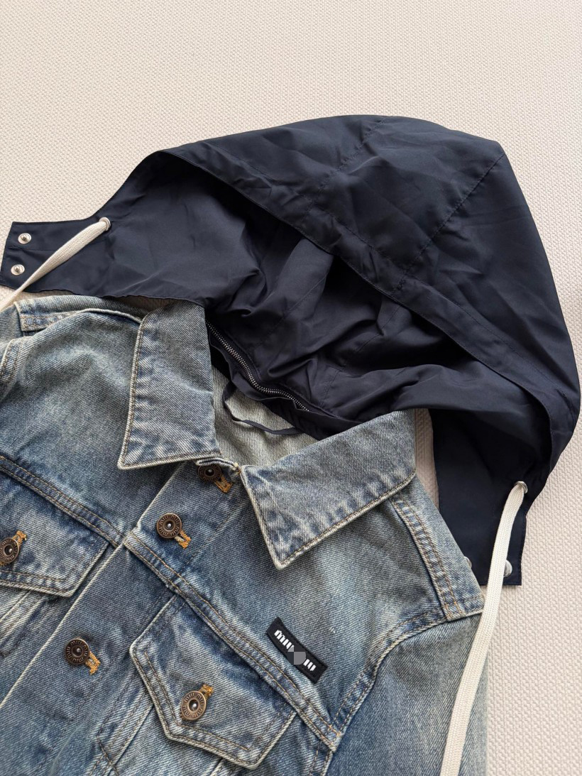 ミュウミュウレディース Gジャン　デニムジャケット