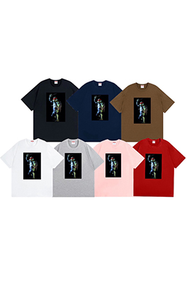 シュプリームメンズ レディース 半袖Tシャツ