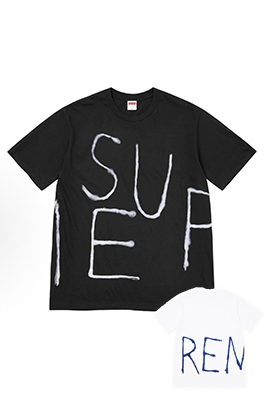 シュプリームメンズ レディース 半袖Tシャツ