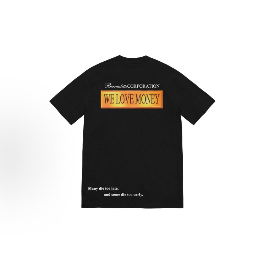 シュプリーム×BERNADETTE CORPORATIONメンズ レディース 半袖Tシャツ