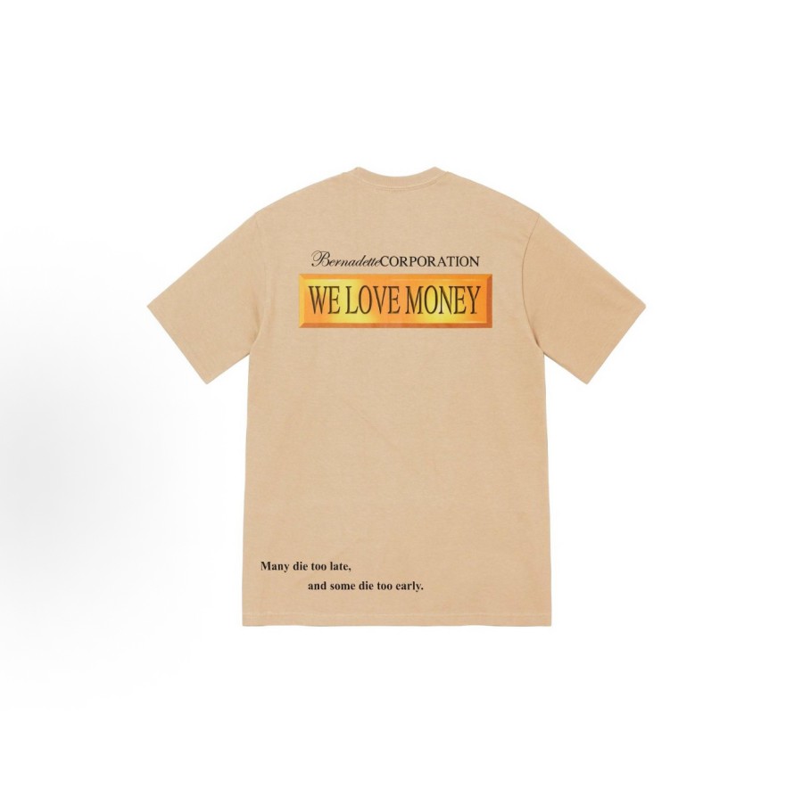 シュプリーム×BERNADETTE CORPORATIONメンズ レディース 半袖Tシャツ