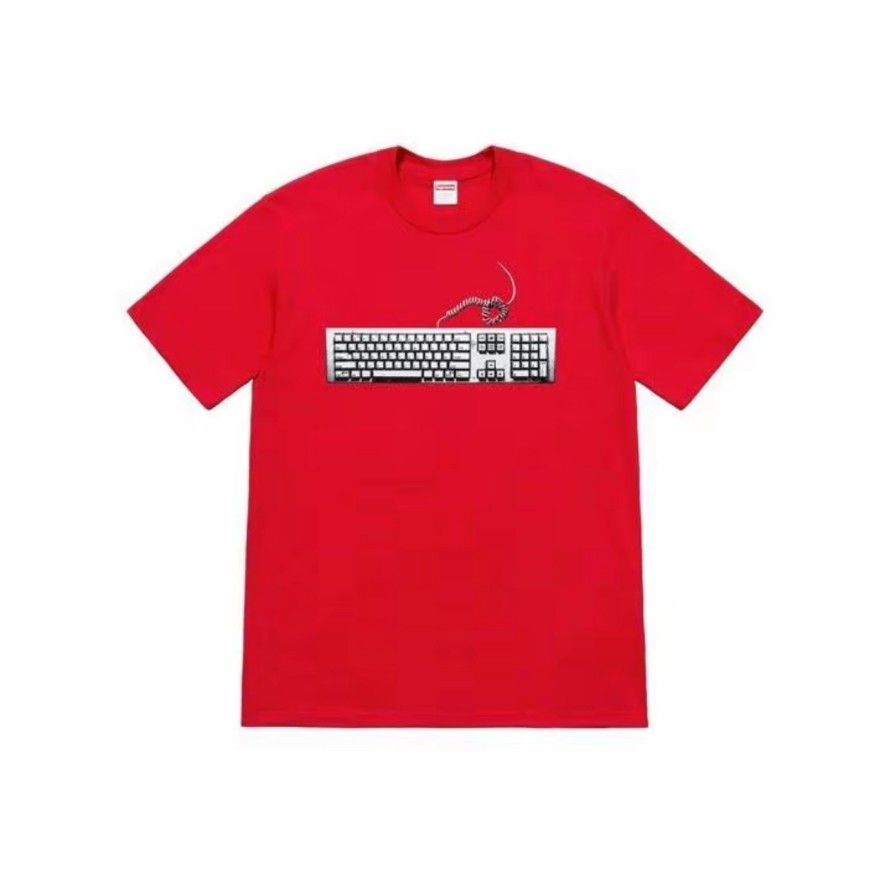 シュプリームメンズ レディース 半袖Tシャツ