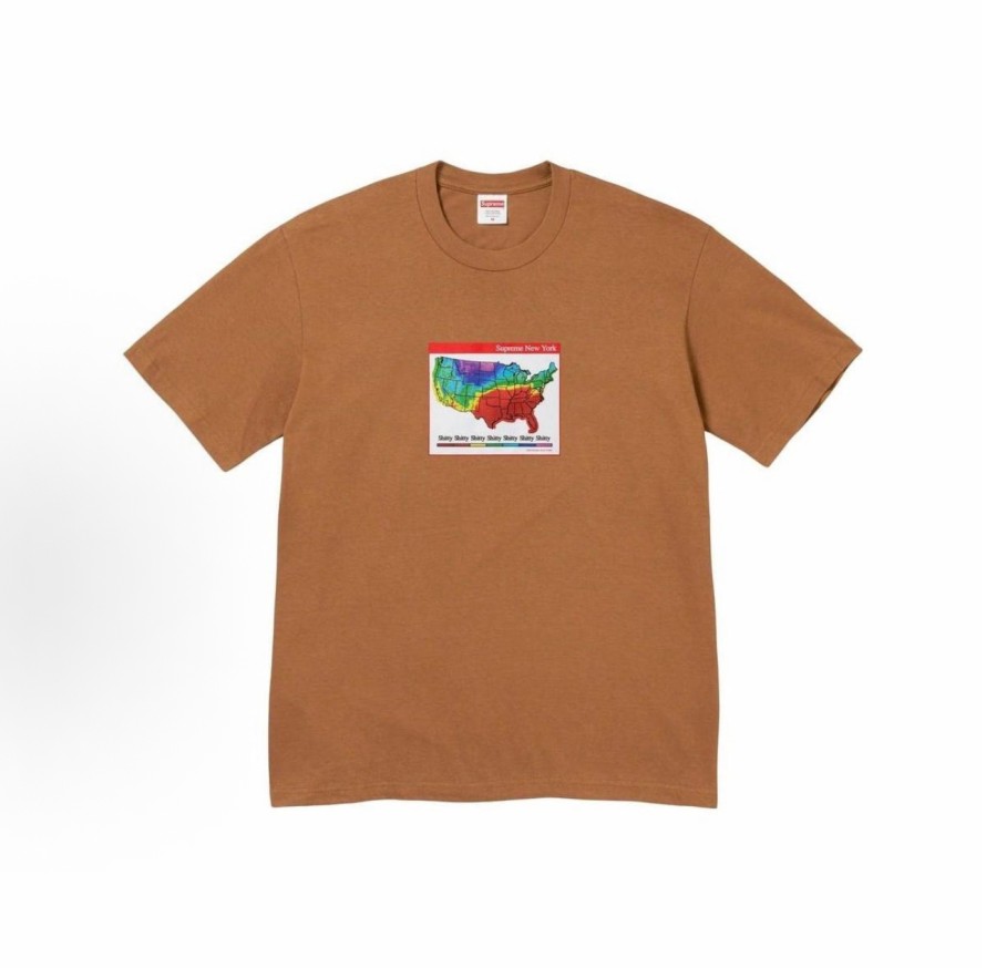 シュプリームメンズ レディース 半袖Tシャツ