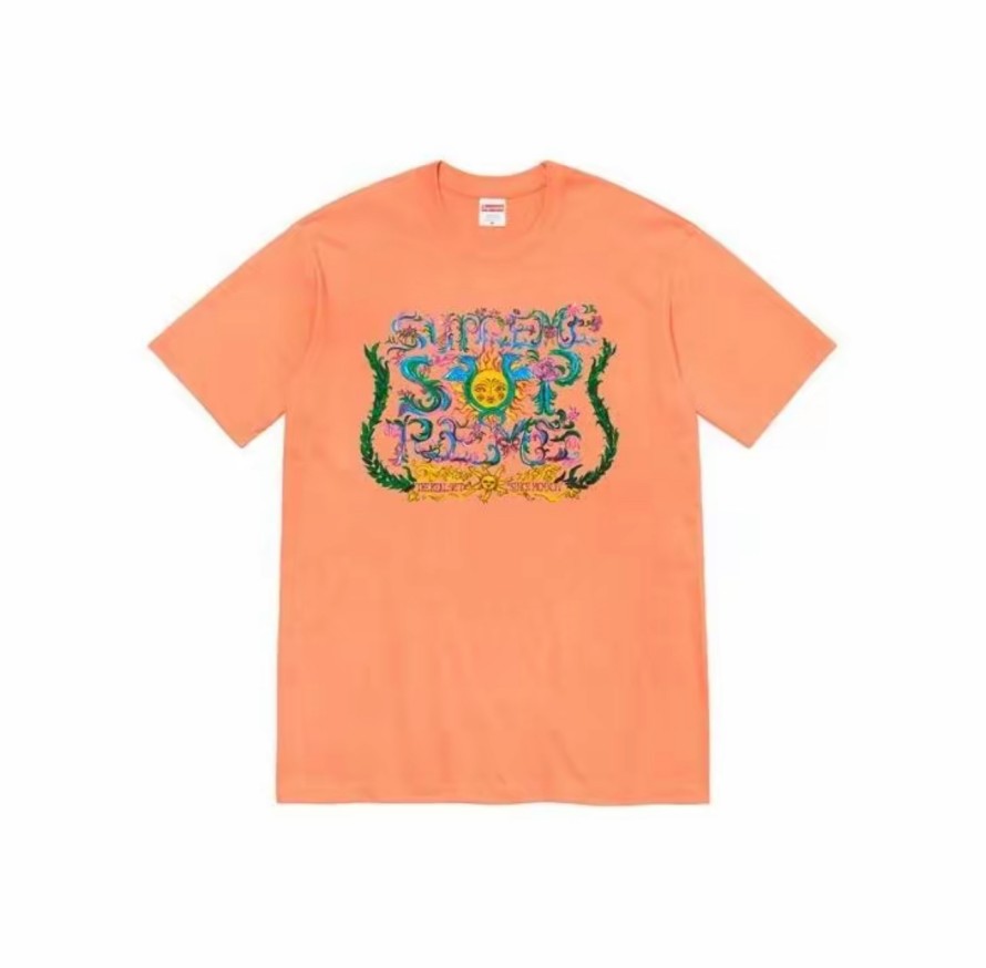 シュプリームメンズ レディース 半袖Tシャツ