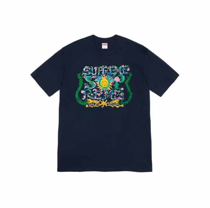 シュプリームメンズ レディース 半袖Tシャツ