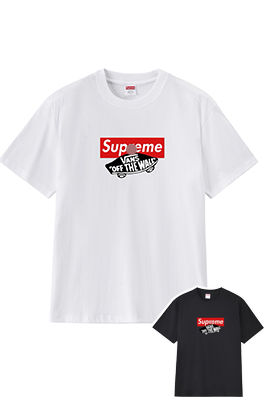 シュプリームメンズ レディース 半袖Tシャツ