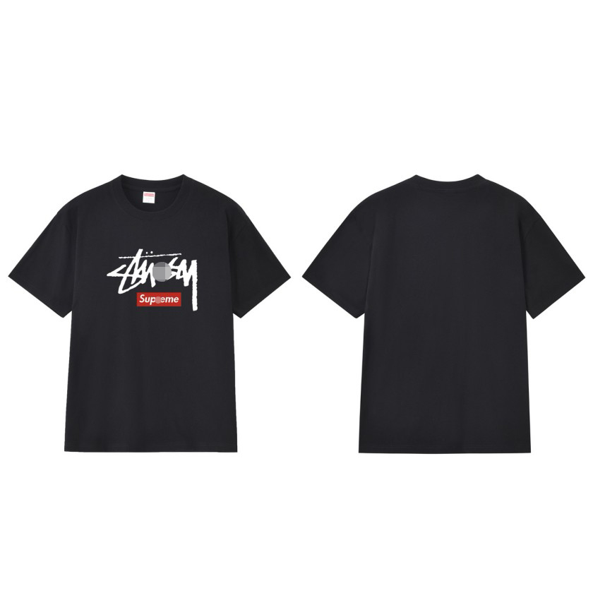 シュプリーム × ステューシーメンズ レディース 半袖Tシャツ