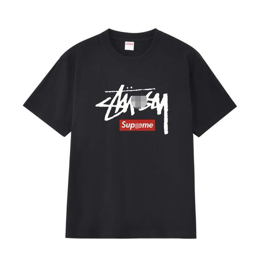 シュプリーム × ステューシーメンズ レディース 半袖Tシャツ