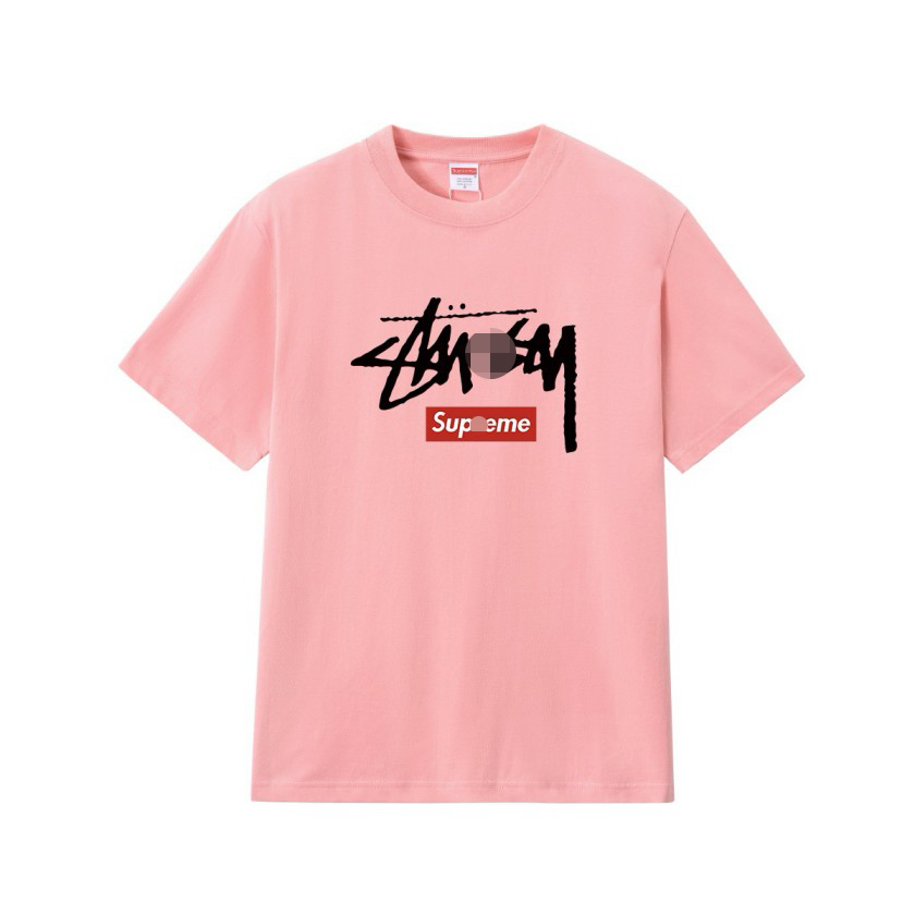 シュプリーム × ステューシーメンズ レディース 半袖Tシャツ