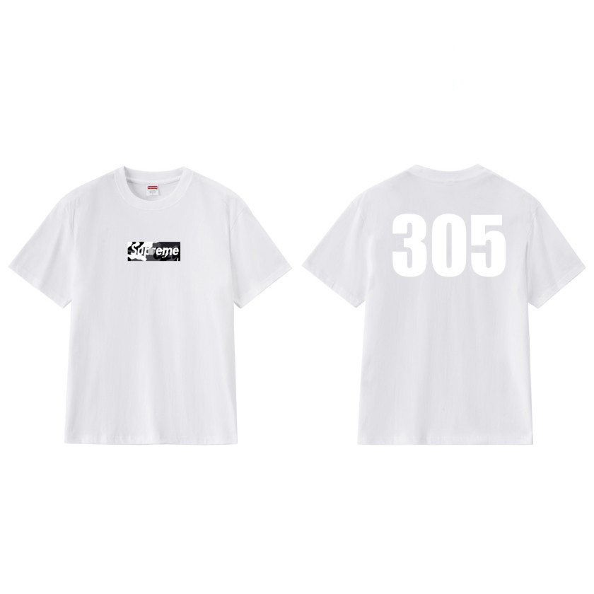 シュプリームメンズ レディース 半袖Tシャツ