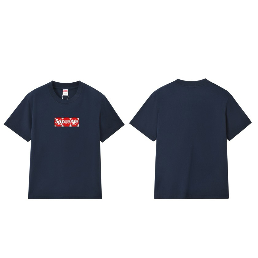 シュプリーム×ヴィトンメンズ レディース 半袖Tシャツ