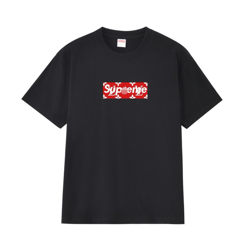 シュプリーム×ヴィトンメンズ レディース 半袖Tシャツ